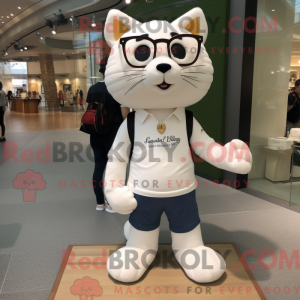 Costume de mascotte de chat...