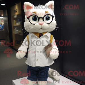 Costume de mascotte de chat...