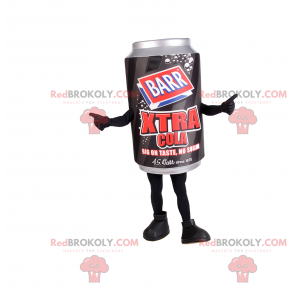 Mascotte de canette de soda - Redbrokoly.com