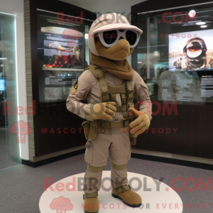 Brun Marine Recon máscara...