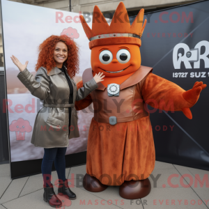 Rust Queen maskotdraktfigur...
