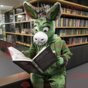 Forest Green Donkey mascot...