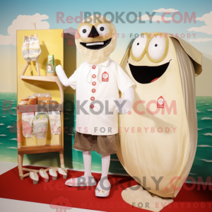 Beige Lasagna mascot...
