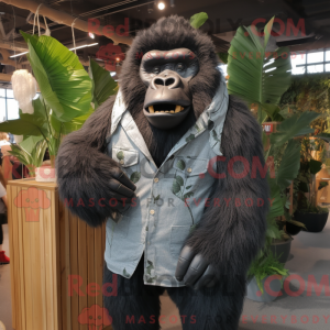 Gorilla-Maskottchen-Kostüm...