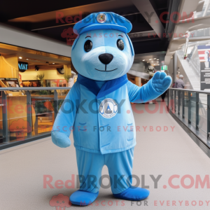 Sky Blue Sea Lion...