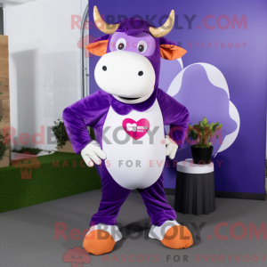 Disfraz de mascota Purple...