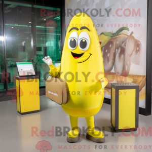 Citrongul Ba maskot kostume...