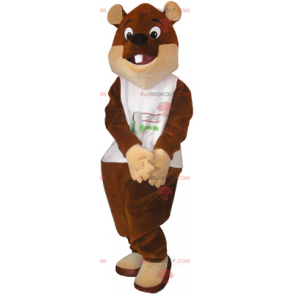 Big eyed beaver mascot - Redbrokoly.com