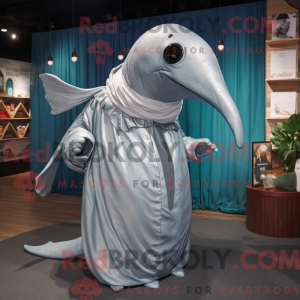 Silver Humpback Whale...