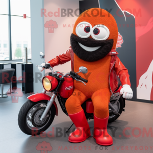 Red Mango mascottekostuum...
