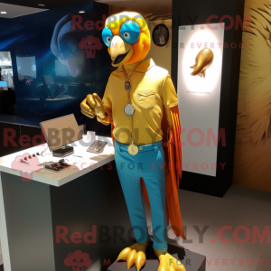 Máscara Gold Parrot com...