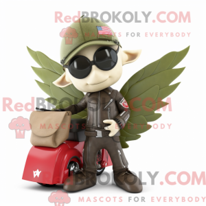 Olive Cupid Maskottchen...