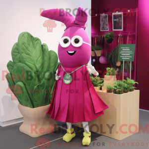 Postava maskota Magenta...