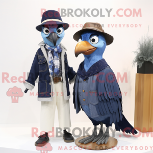 Navy Woodpecker mascot...