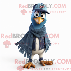 Navy Woodpecker maskot...