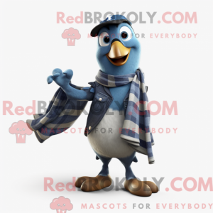 Navy Woodpecker mascot...
