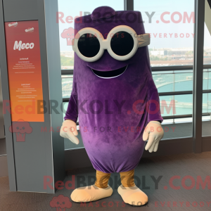 Disfraz de mascota Purple...