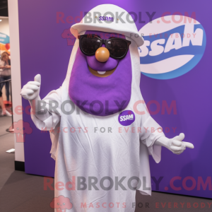 Purple Clam Chowder mascot...