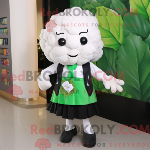 Bloemkool mascotte kostuum...