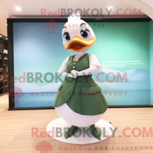 Costume mascotte de Cygne...
