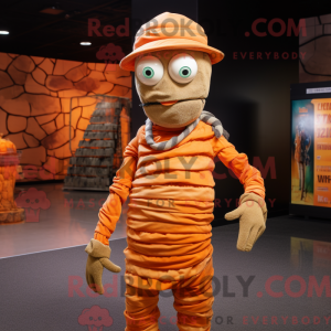 Personaggio mascotte mummia...