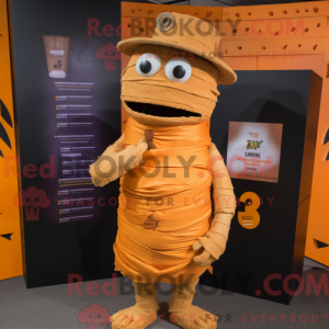 Personaggio mascotte mummia...