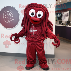 Máscara Maroon Medusa com...