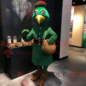 Personaggio mascotte pollo...
