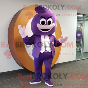 Disfraz de mascota Purple...