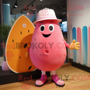 Pink Squash Maskottchen...