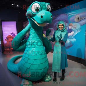 Blauwgroen Anaconda...