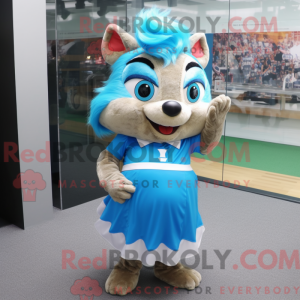 Personaggio mascotte Blue...