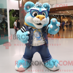 Cyan Saber-Toothed Tiger...