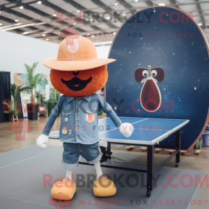 Peach Ping Pong Tisch...