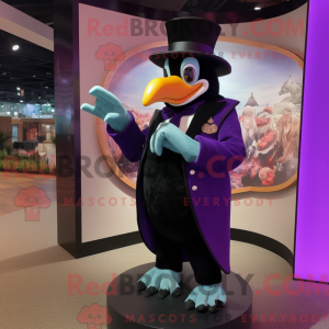 Purple Toucan mascot...