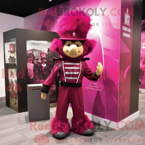 Magenta Civil War Soldier...