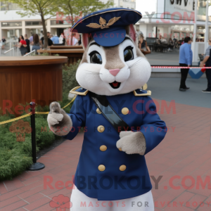 Navy Squirrel maskot...