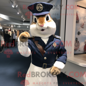 Navy Squirrel maskot...