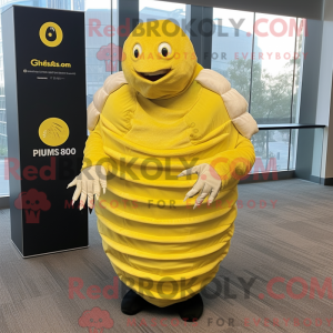 Gul Trilobite maskot...