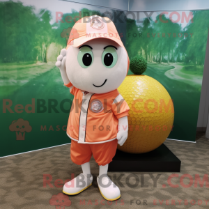 Peach Golf Ball...