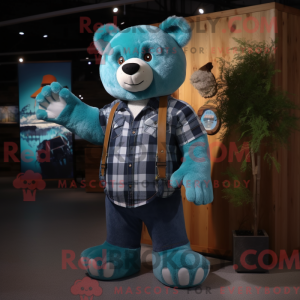 Costume de mascotte d ours...
