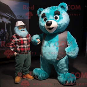 Disfraz de mascota Cyan...