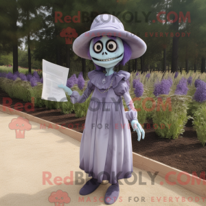 Lavendel kerkhof mascotte...