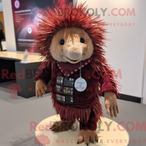 Personaggio mascotte Maroon...