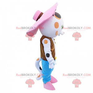 Cat mascot cowboy outfit - Redbrokoly.com