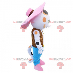 Cowboy-outfit met kat mascotte - Redbrokoly.com