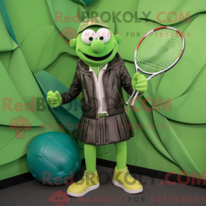Grøn tennisketcher...