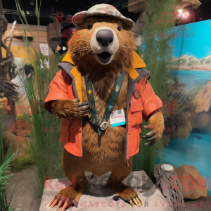 Personnage mascotte de...