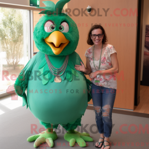 Maskotkostymekarakter Green...