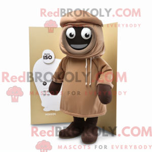 Brun Miso Zupa maskot...